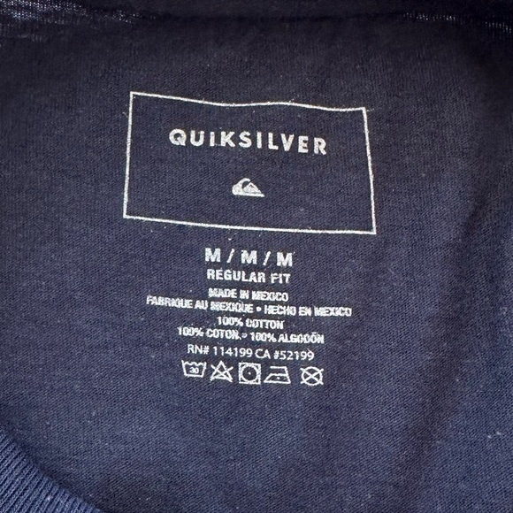 Quicksilver Double Up Lake Powell Short Sleeve T-Shirt NWT Men’s Size Medium - Picture 7 of 9